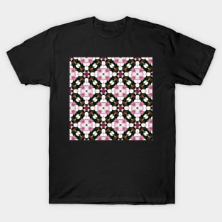 Spring pink flower patterns T-Shirt